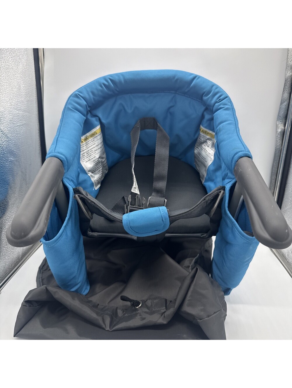 Inglesina Fast Hook-On Table Chair Portable High Chair Blue